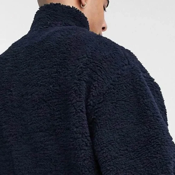 ASOS Black Textured Jacket - Picture 3 of 4